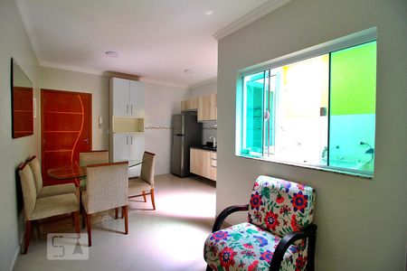Sala/Cozinha de apartamento para alugar com 2 quartos, 60m² em Utinga, Santo André