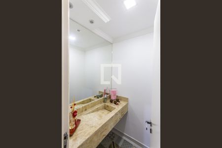 Lavabo de apartamento à venda com 3 quartos, 110m² em Vila Guiomar, Santo André