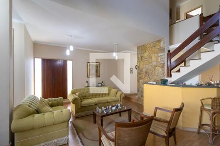 Sala de estar de casa para alugar com 4 quartos, 377m² em Jardim Chapadão, Campinas