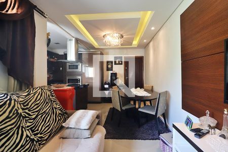 Sala de apartamento para alugar com 1 quarto, 76m² em Vila Curuca, Santo André