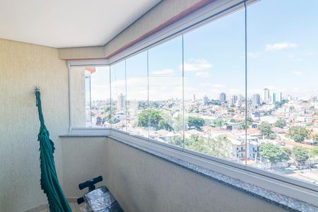 Varanda de apartamento à venda com 2 quartos, 76m² em Vila Camilopolis, Santo André