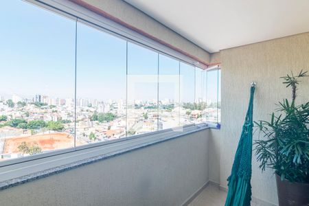Varanda de apartamento à venda com 2 quartos, 76m² em Vila Camilopolis, Santo André