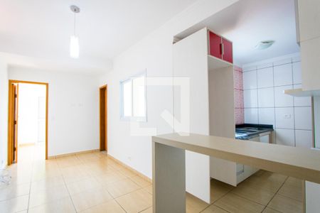 Sala de apartamento para alugar com 1 quarto, 50m² em Jardim Alvorada, Santo André