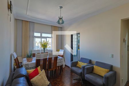 Sala de apartamento à venda com 2 quartos, 55m² em Sagrada Família, Belo Horizonte