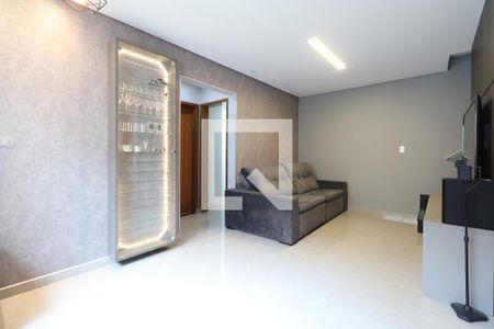 Sala de apartamento à venda com 2 quartos, 104m² em Parque das Nações, Santo André