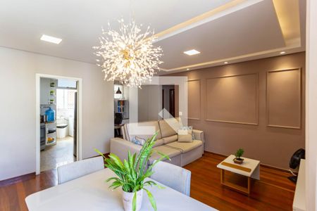 Sala de apartamento para alugar com 2 quartos, 85m² em Buritis, Belo Horizonte