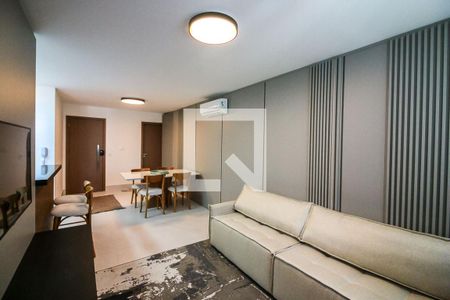 Sala / Cozinha Americana de apartamento para alugar com 2 quartos, 82m² em Setor Noroeste, Brasília