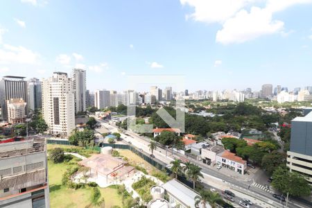 Vista da Sacada de apartamento à venda com 1 quarto, 27m² em Pinheiros, São Paulo