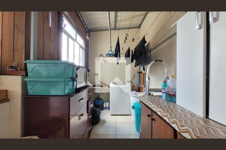 Lavanderia  de apartamento à venda com 2 quartos, 97m² em Utinga, Santo André