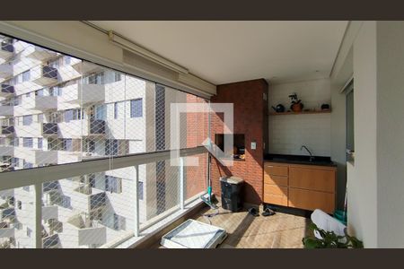 Varanda Gourmet de apartamento à venda com 3 quartos, 107m² em Santo Antônio, São Caetano do Sul