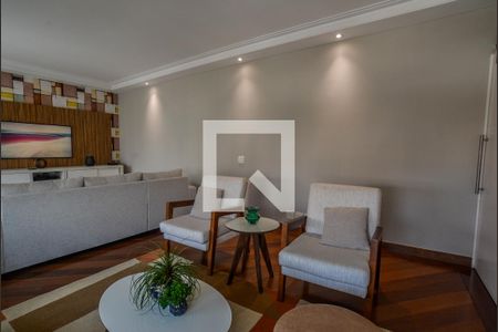 Sala 1 de apartamento para alugar com 3 quartos, 168m² em Centro, Santo André