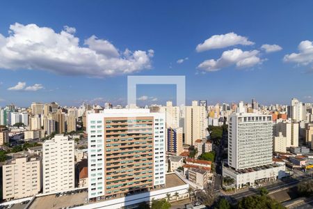 Vista da varanda de apartamento para alugar com 1 quarto, 42m² em Vila Itapura, Campinas